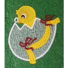 Csipke tojás csibével 6. 