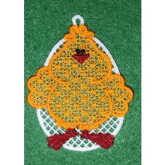 Csipke tojás csibével 8. 