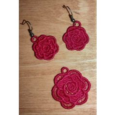 Csipke fülbevaló 11. 