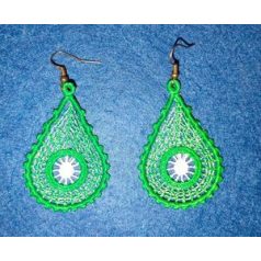 Csipke fülbevaló 6. 