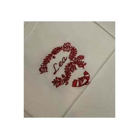 Hímzett női póló 10. 