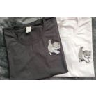 Hímzett női póló 9. 