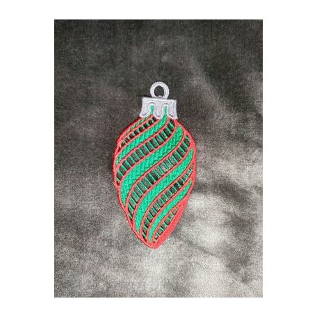 Csipke retro díszek 4. 
