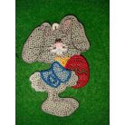 Csipke nyuszi - színes 1. 