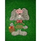 Csipke nyuszi - színes 2. 